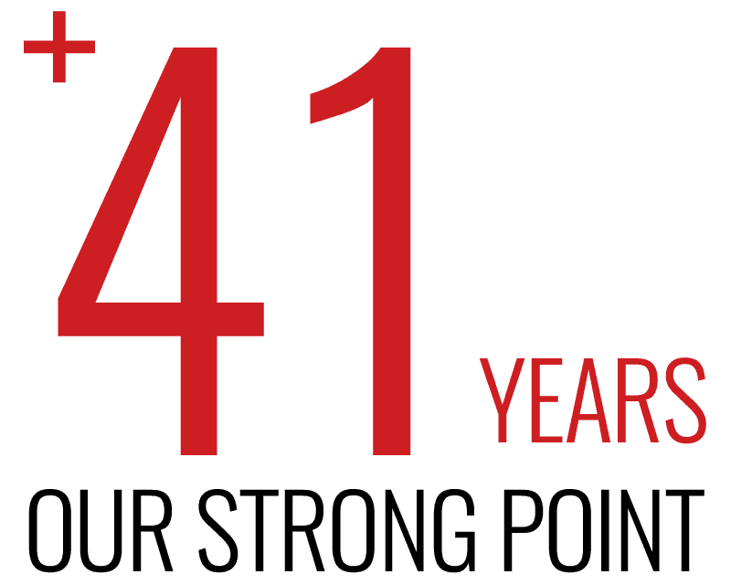 +41YEARS OUT STRONG POINT